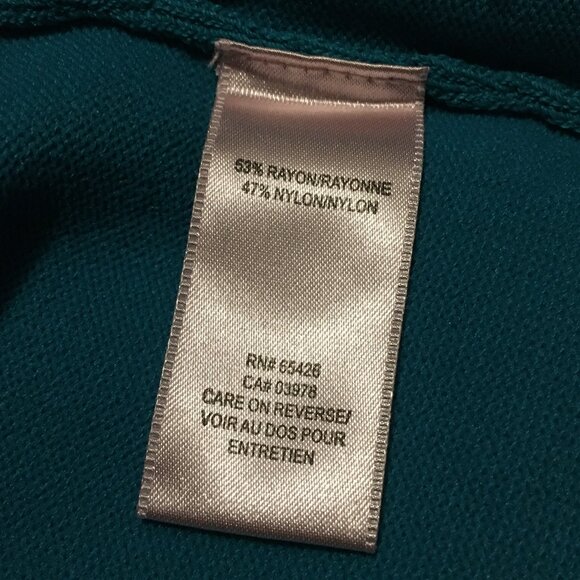 Pink Poodle Teal Mermaid Scale and Diamond Bead Cap Sleeve Top - Picture 10 of 16